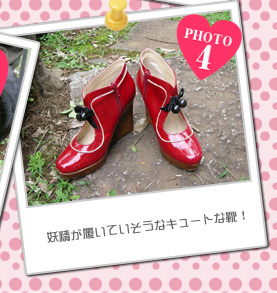 妖精が履いていそうなキュートな靴!